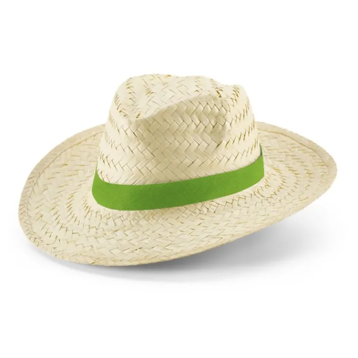 Gift Campaign Cappello paglia chiaro nastro colori vivaci personalizzabile Beachtime> Cappelli Di Paglia Personalizzati