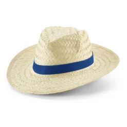Gift Campaign Cappello paglia chiaro nastro colori vivaci personalizzabile Beachtime><noscript><img width=