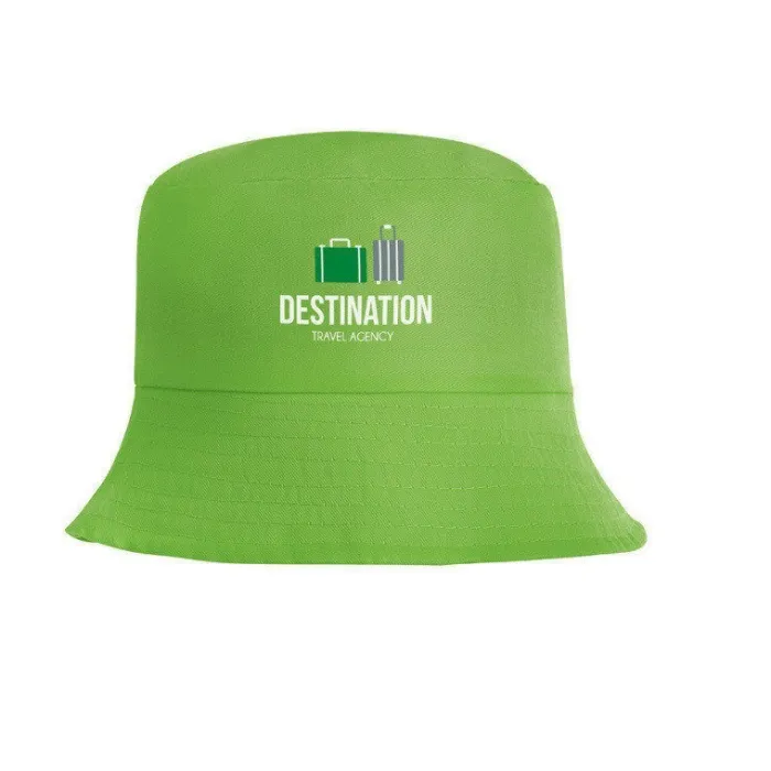 Gift Campaign Cappello Panama monocolore in poliestere 58cm perfetto contro il caldo> Cappellini Personalizzati