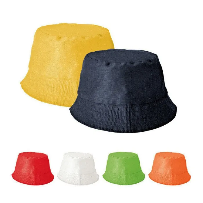 Gift Campaign Cappello Panama monocolore in poliestere 58cm perfetto contro il caldo> Cappellini Personalizzati