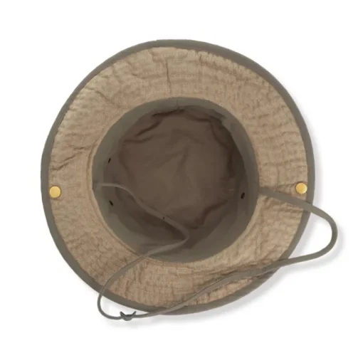 Gift Campaign Cappello safari con cinturino in cotone riciclato e organico 260 g/m2> Cappellini Personalizzati