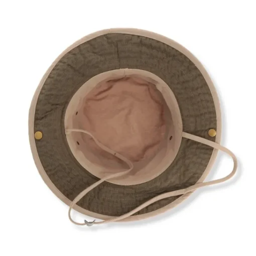 Gift Campaign Cappello safari con cinturino in cotone riciclato e organico 260 g/m2> Cappellini Personalizzati