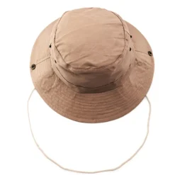 Gift Campaign Cappello safari in cotone con tesa regolabile e cordino coordinato> Cappellini Personalizzati