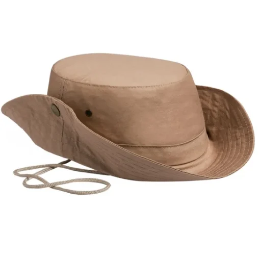 Gift Campaign Cappello safari in cotone con tesa regolabile e cordino coordinato> Cappellini Personalizzati