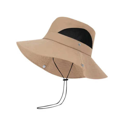 Gift Campaign Cappello safari in poliestere con cordino regolabile> Cappellini Personalizzati