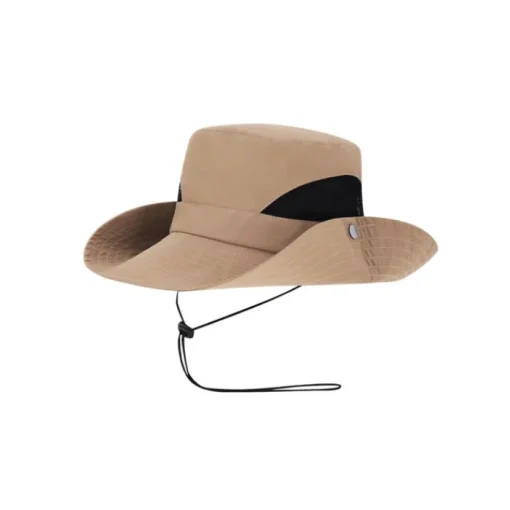 Gift Campaign Cappello safari in poliestere con cordino regolabile> Cappellini Personalizzati