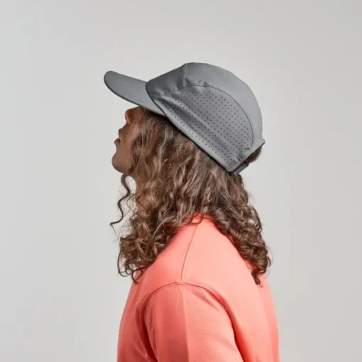 Gift Campaign Cappello sportivo in poliestere riciclato con fascia antisudore 105g/m2> Cappellini Personalizzati