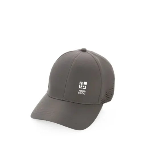 Gift Campaign Cappello sportivo in RPET 6 pannelli e chiusura posteriore con fibbia> Cappellini Personalizzati