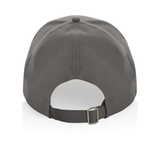Gift Campaign Cappello sportivo in RPET 6 pannelli e chiusura posteriore con fibbia> Cappellini Personalizzati