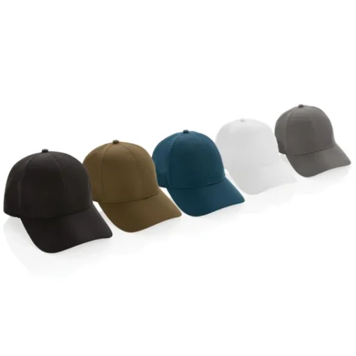 Gift Campaign Cappello sportivo in RPET 6 pannelli e chiusura posteriore con fibbia> Cappellini Personalizzati