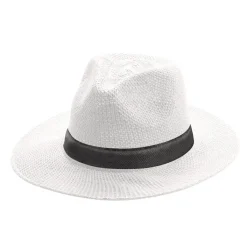 Gift Campaign Cappello stile cowboy in materiale sintetico con nastro personalizzabile> Cappelli Di Paglia Personalizzati