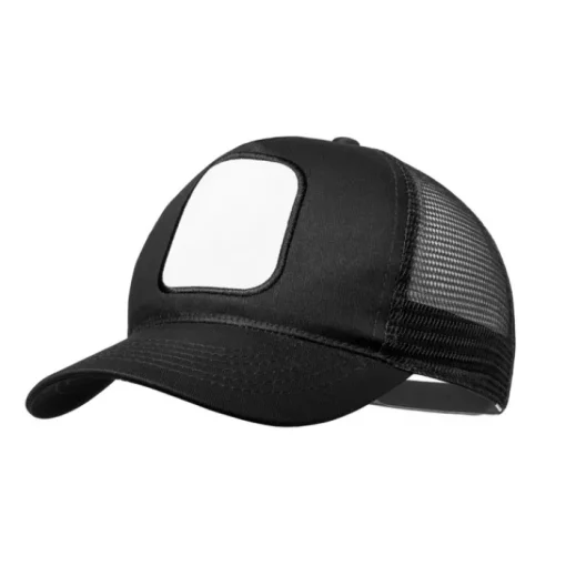 Gift Campaign Cappello trucker con toppa cucita e fascetta in plastica Trucker> Cappellini Personalizzati
