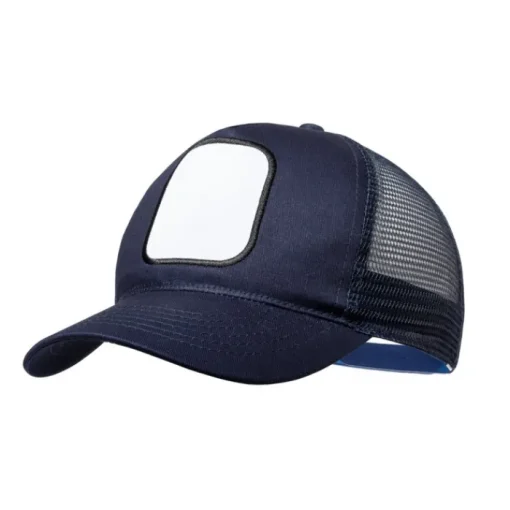 Gift Campaign Cappello trucker con toppa cucita e fascetta in plastica Trucker> Cappellini Personalizzati