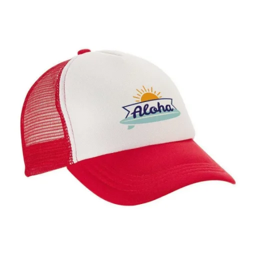 Gift Campaign Cappello trucker in tanti colori con retina chiusura a strappo MidTown> Cappellini Personalizzati