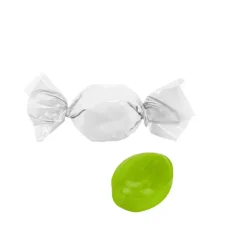 Gift Campaign Caramelle alla frutta con incarto a fiocco riciclabile con logo> Caramelle Personalizzate