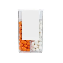 Gift Campaign Caramelle alla menta e frutta in scatolina trasparente doppia TicTac></noscript> Mentine E Gomme Da Masticare