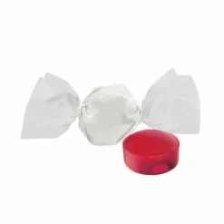Gift Campaign Caramelle con incarto bianco a doppia torsione con logo aziendale> Caramelle Personalizzate