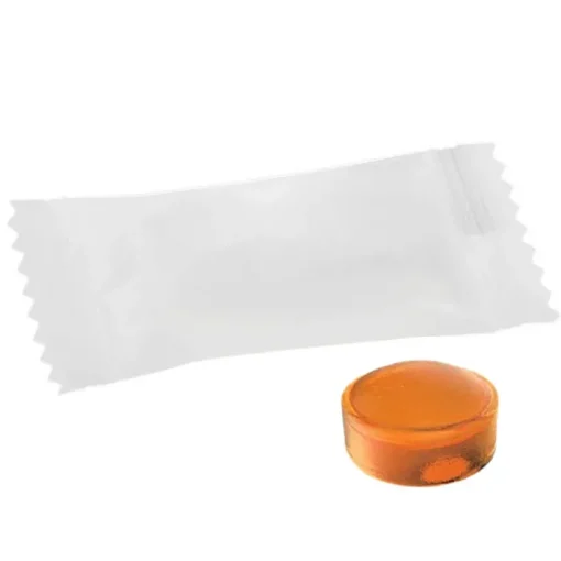 Gift Campaign Caramelle piccole senza zucchero in bustine singole con logo> Caramelle Personalizzate