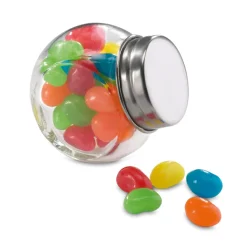 Gift Campaign Caramelle pubblicitarie Jelly Beans in barattolino 30g ChoccolateStore> Regali Per Bambini|Caramelle Personalizzate