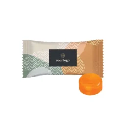 Gift Campaign Caramelle senza zucchero in bustine singole con logo personalizzato></noscript> Caramelle Personalizzate