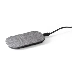 Gift Campaign Caricabatteria wireless ecologico con porta USB-C Fabric RPET></noscript> Caricabatterie