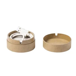 Gift Campaign Caricabatterie in cartone riciclato e fibra di grano 5W Cardboard></noscript> Caricabatterie
