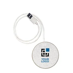 Gift Campaign Caricabatterie in cartone riciclato e fibra di grano 5W Cardboard></noscript> Caricabatterie