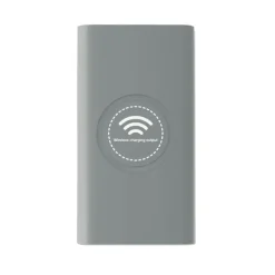 Gift Campaign Caricabatterie portatile da 8.000mAh con finitura gommata Wireless></noscript> Power Bank Personalizzati