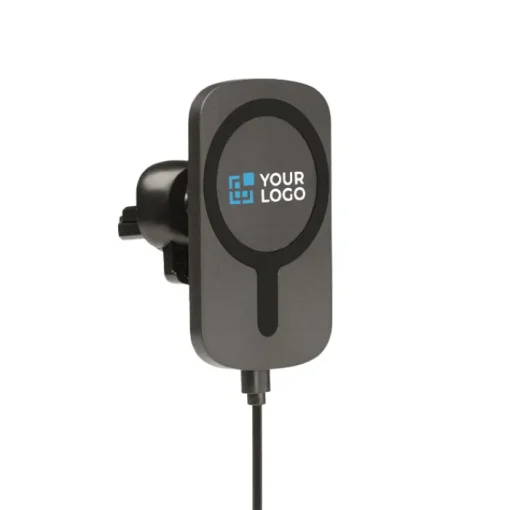 Gift Campaign Caricabatterie promozionale da automobile con supporto da 10 W Road> Gadget Per Auto|Caricabatterie
