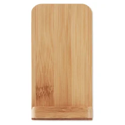 Gift Campaign Caricabatterie wireless con supporto in bambù 5W Natura Stand></noscript> Caricabatterie|Gadget Per L'Ufficio
