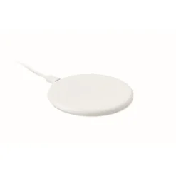 Gift Campaign Caricabatterie wireless con logo in ABS riciclato da 10W Recyclemate> Gadget Ecologici|Caricabatterie