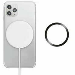 Gift Campaign Caricabatterie wireless magnetico con logo in ABS da 10W Circle></noscript> Caricabatterie