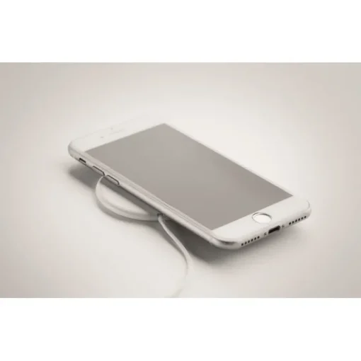 Gift Campaign Caricabatterie wireless magnetico con logo in ABS da 10W Circle> Caricabatterie