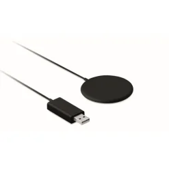 Gift Campaign Caricabatterie wireless magnetico con logo in ABS da 10W Circle></noscript> Caricabatterie