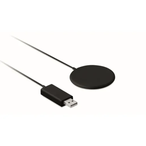 Gift Campaign Caricabatterie wireless magnetico con logo in ABS da 10W Circle> Caricabatterie
