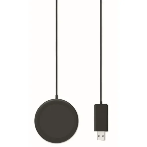 Gift Campaign Caricabatterie wireless magnetico con logo in ABS da 10W Circle> Caricabatterie
