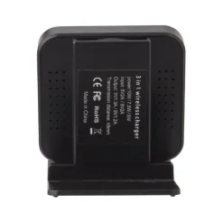 Gift Campaign Caricabatterie wireless promozionale con supporto regolabile Adjust> Caricabatterie