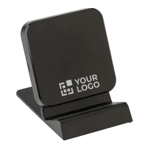 Gift Campaign Caricabatterie wireless promozionale con supporto regolabile Adjust> Caricabatterie