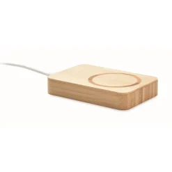 Gift Campaign Caricatore magnetico in bambù 10W con powerbank da 4000 mAh Power> Caricabatterie
