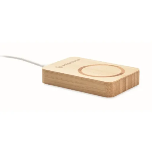 Gift Campaign Caricatore magnetico in bambù 10W con powerbank da 4000 mAh Power> Caricabatterie