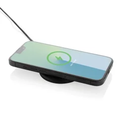 Gift Campaign Caricatore magnetico wireless in plastica riciclata certificata da 15W> Caricabatterie