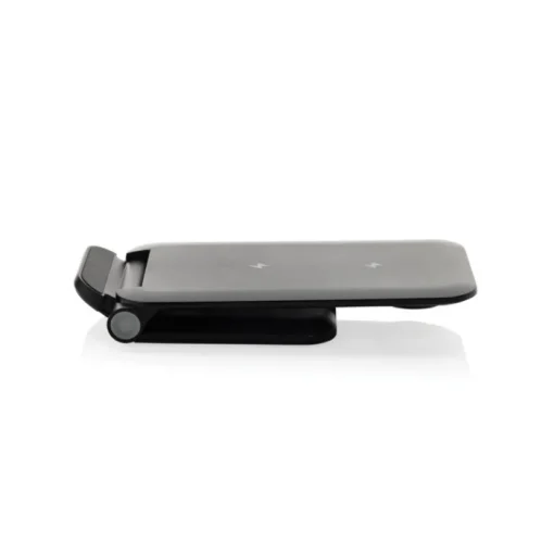 Gift Campaign Caricatore wireless 3 in 1 in alluminio riciclabile da 15W> Caricabatterie