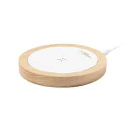Gift Campaign Caricatore wireless da 15W in canapa biologica e legno Organic Hemp> Caricabatterie