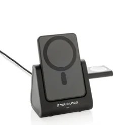 Gift Campaign Caricatore wireless in plastica RCS con powerbank per 3 dispositivi></noscript> Caricabatterie