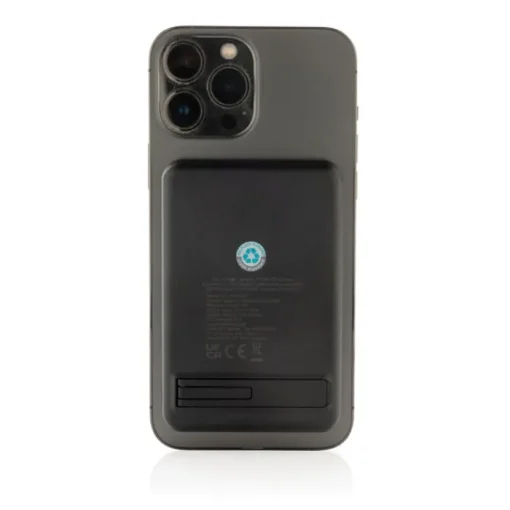 Gift Campaign Caricatore wireless in plastica RCS con powerbank per 3 dispositivi> Caricabatterie