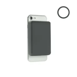 Gift Campaign Caricatore wireless magnetico da 15W in bambù colorato Power Magnet> Caricabatterie|Power Bank Personalizzati