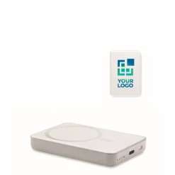 Gift Campaign Caricatore wireless magnetico da 15W in bambù colorato Power Magnet></noscript> Caricabatterie|Power Bank Personalizzati