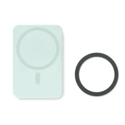 Gift Campaign Caricatore wireless magnetico da 15W in bambù colorato Power Magnet></noscript> Caricabatterie|Power Bank Personalizzati