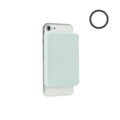 Gift Campaign Caricatore wireless magnetico da 15W in bambù colorato Power Magnet></noscript> Caricabatterie|Power Bank Personalizzati