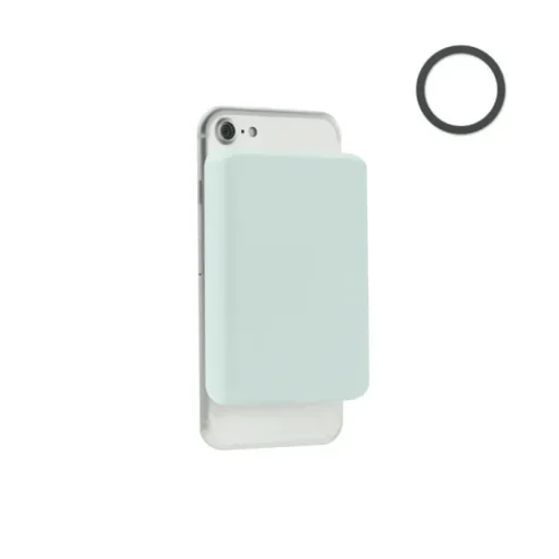 Gift Campaign Caricatore wireless magnetico da 15W in bambù colorato Power Magnet> Caricabatterie|Power Bank Personalizzati